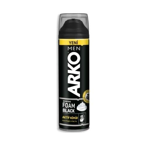 Arko Tıraş Köpüğü Black Aktif Kömürlü 200 ml