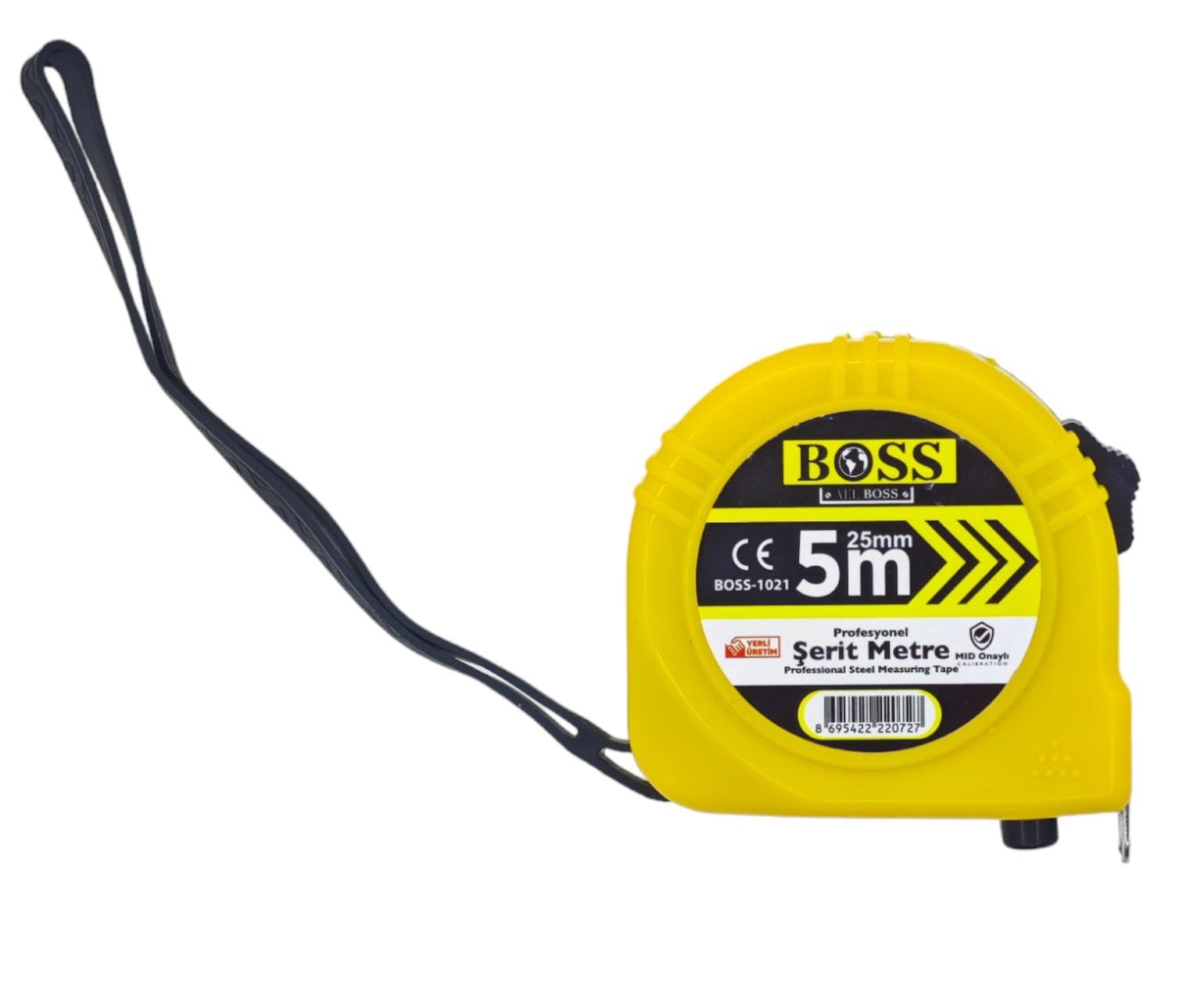 B-1021   BOSS ŞERİT METRE 25mm*5m