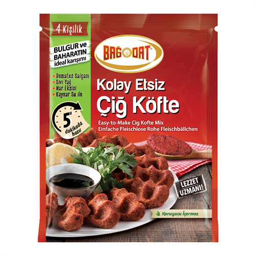 Bağdat Çiğ Köfte Etsiz Kolay 120 g