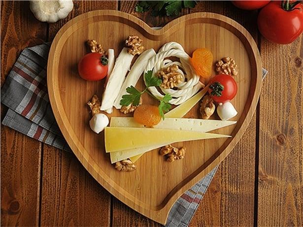 Bambum Amor Kalp Tepsi Büyük