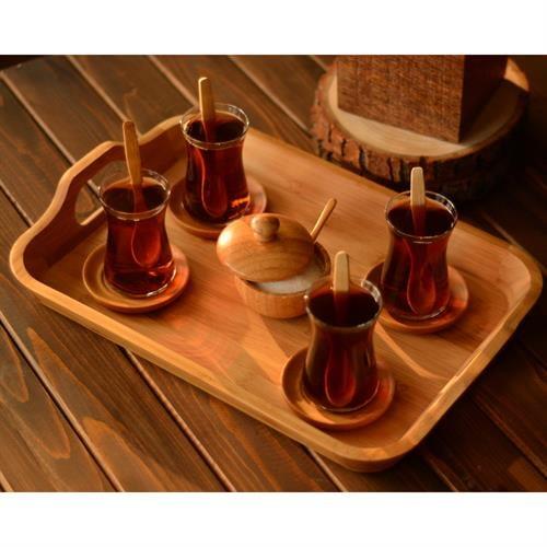 Bambum Bande Dikdörtgen Tepsi Küçük B2860