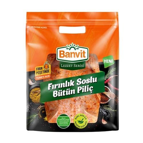 Banvit Fırınlık Soslu Bütün Piliç  Kg
