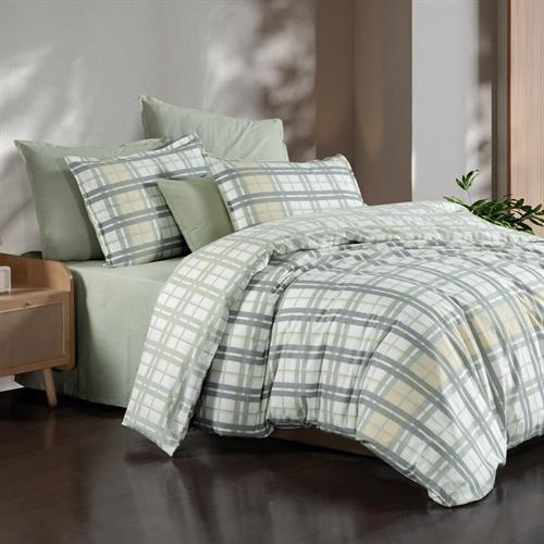 Bazaar Ranfors Bono Yesıl Nevresim Takımı Tek Kişilik