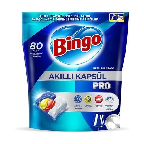 Bingo Bulaşık Akıllı Kapsül Pro 80 lı 1096 g
