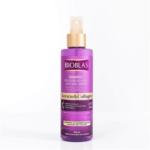 Bioblas Sıvı Saç Kremi Collagen & Keratin 200 ml