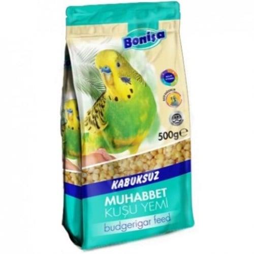 Bonisa Kabuksuz Muhabbet Kuşu Yemi 500 g