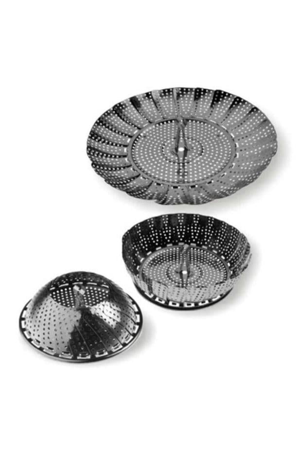 Buharlı Pişirici Metal Sebze Haşlama Aparatı