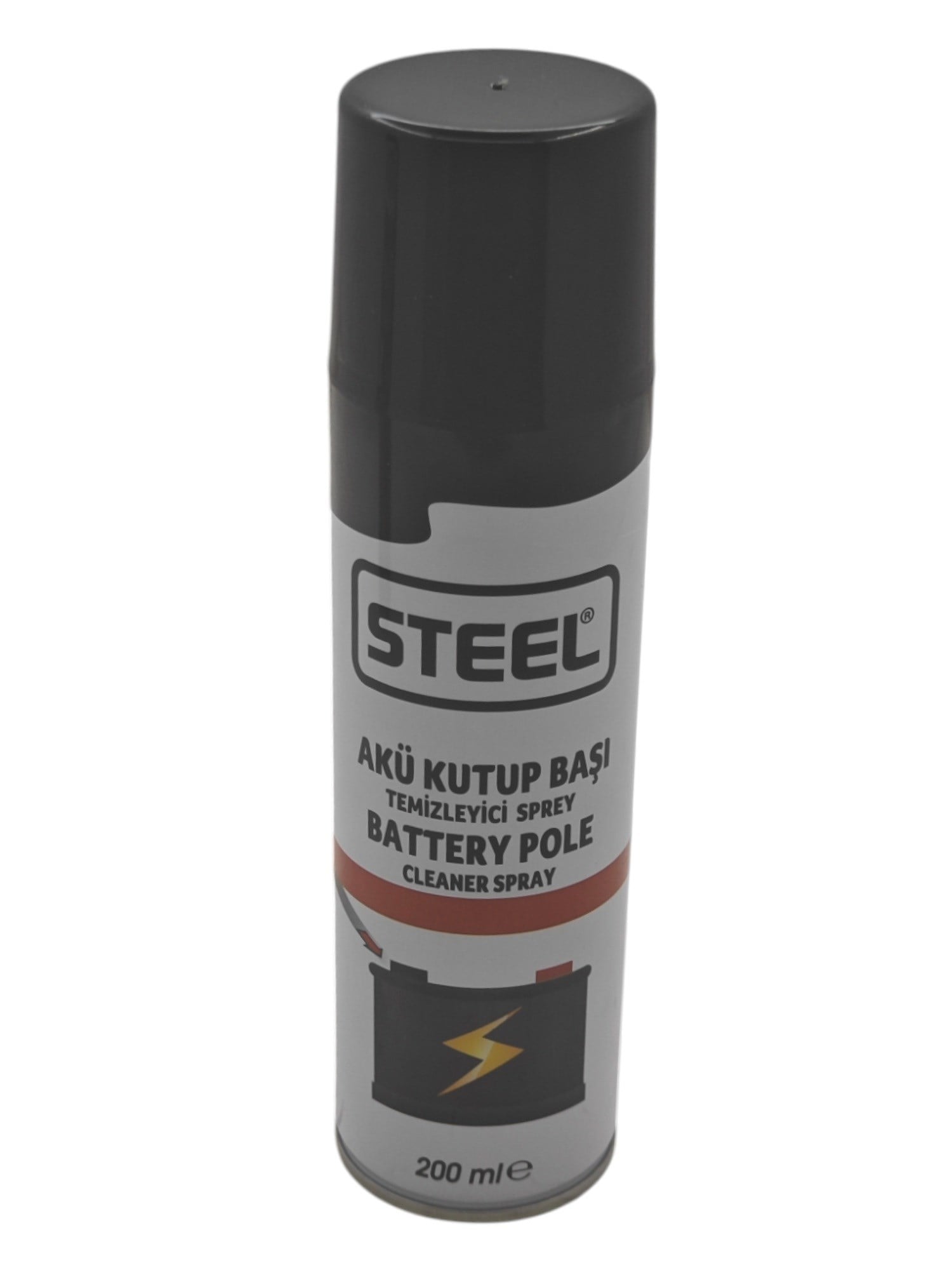 CK-3261   Steel Akü Kutup Başı Temizleyici Sprey 200ml
