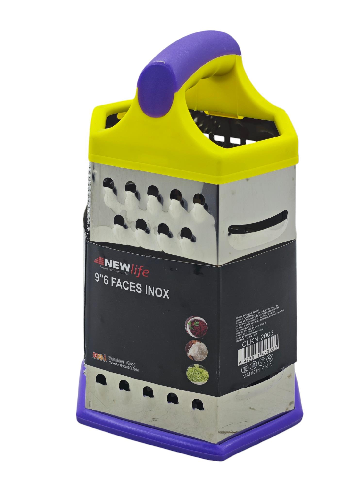 CLKN-2003   Newlife 6 Köşe İnox Rende 9