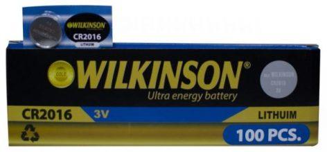 CR2016   WILKINSON 3V LITHIUM PARA PİL
