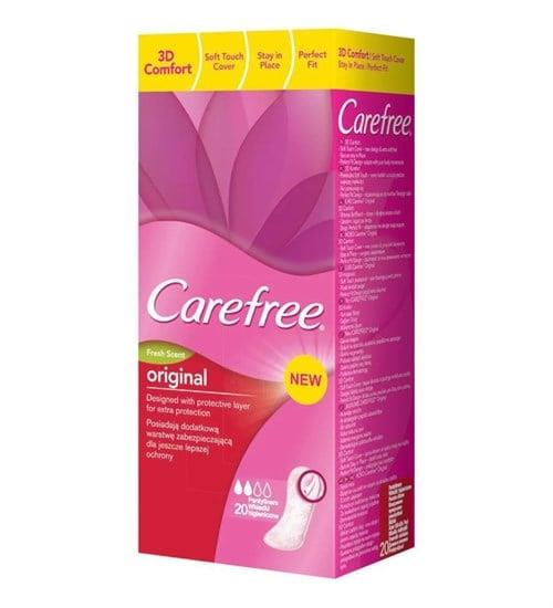 Carefree Plus Original 20 Günlük Ped