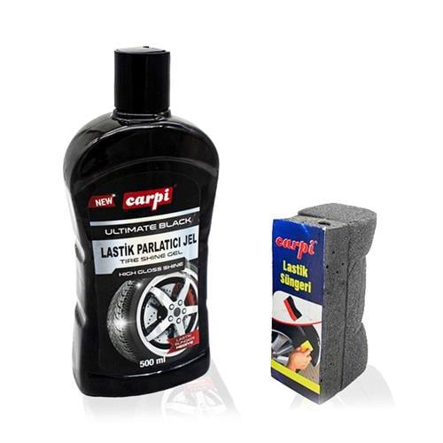 Carpi Lastik Parlatıcı Jel Süngerli 500 Ml New