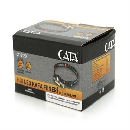 Cata Şarj Edilebilir Mir Kafa Lambası Beyaz 6400k