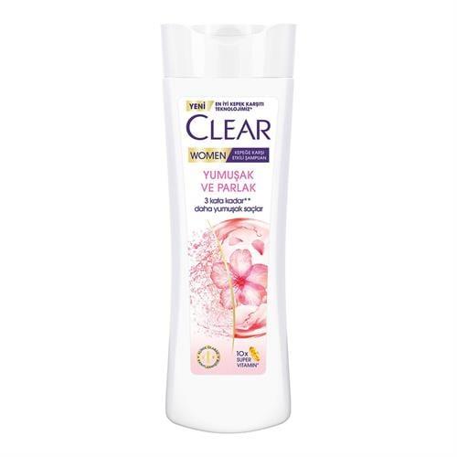 Clear Women Saç Bakım Şampuanı Yumuşak ve Parlak 350 ml