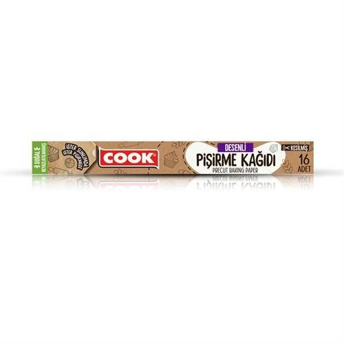 Cook Pişirme Kağıdı Kesilmiş 42*37 cm 16 lı