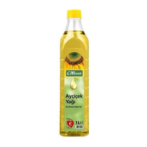 Çotanak Ayçiçek Yağı 1 Lt Pet