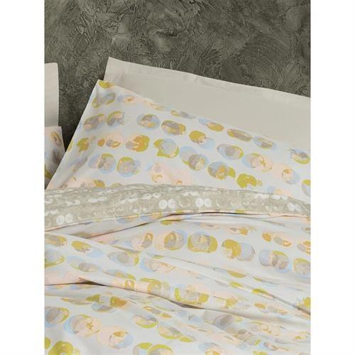 Cotton Box Minimal Çift Kişilik Lastikli Çarşaflı Nevresim Takımı Jocus Bej