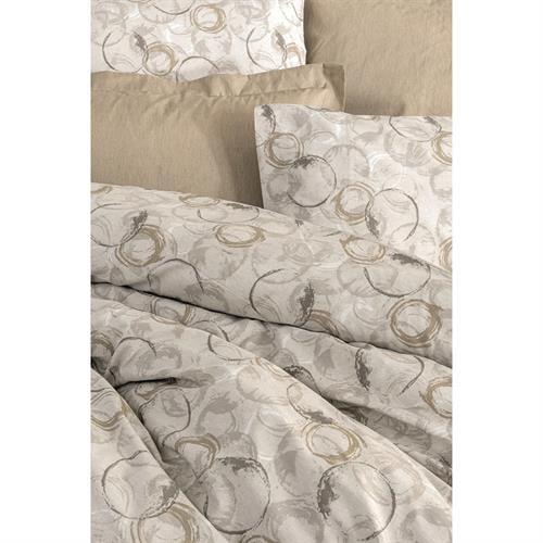 Cotton Box Minimal Çift Kişilik Nevresim Takımı Moil Bej