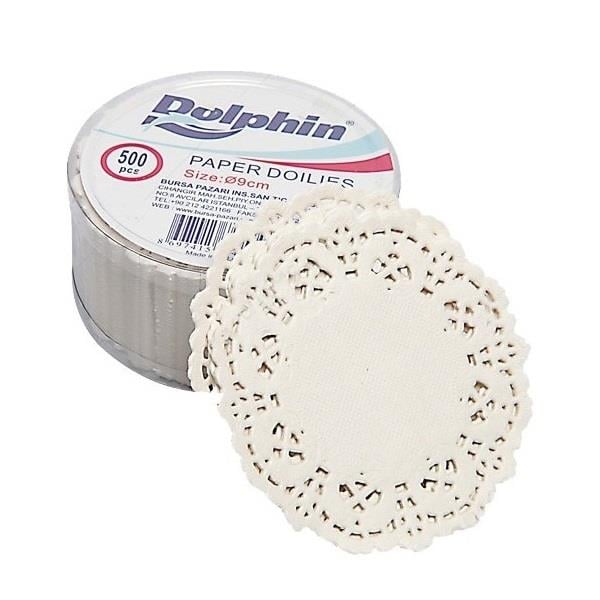 D-90   DOLPHİN BARDAK ALTI KAĞIDI 9cm 500lü