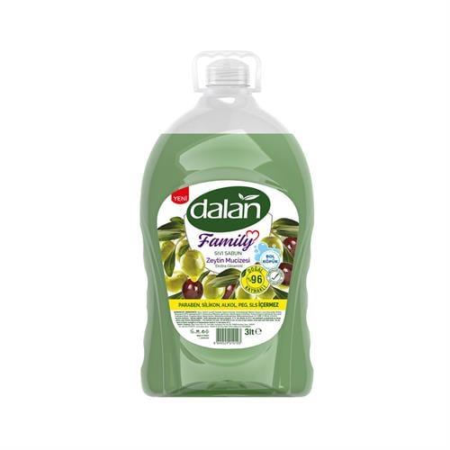 Dalan Family Sıvı Sabun Zeytin Mucizesi  3 Lt