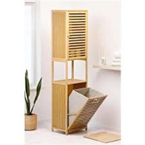 Dıgıthome Banyo Düzenleyici Kirli Sepeti Bambu Db-0010