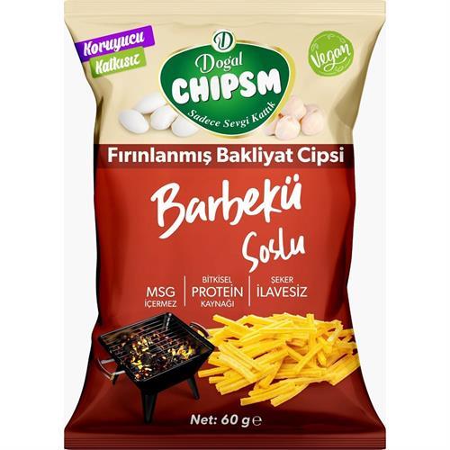 Doğal Chipsm Barbekü Soslu  60 Gr