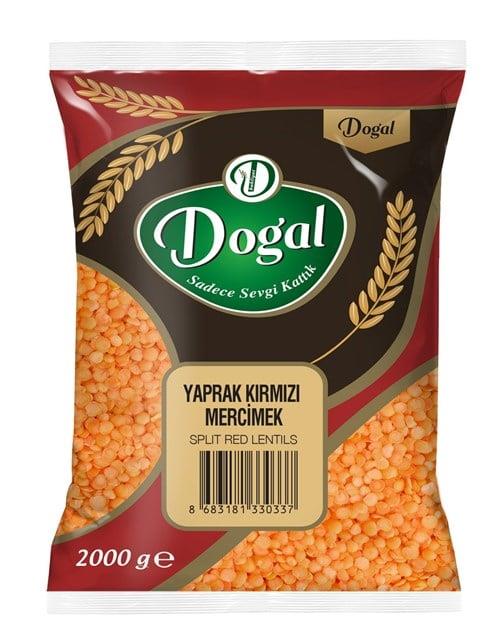 Doğal İthal Kırmızı Mercimek 2000 g