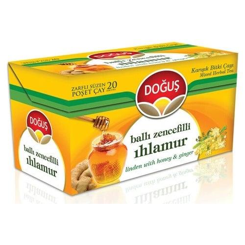 Doğuş Bitki Çayı Ballı Zencefilli Ihlamur 20 Li 30 Gr