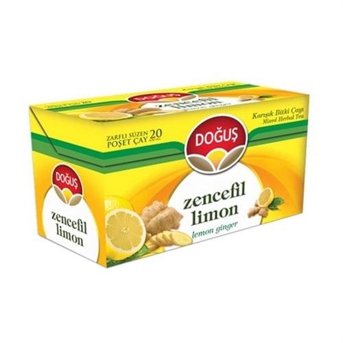 Doğuş Çay Zencefil Limon 20 Li 40 Gr