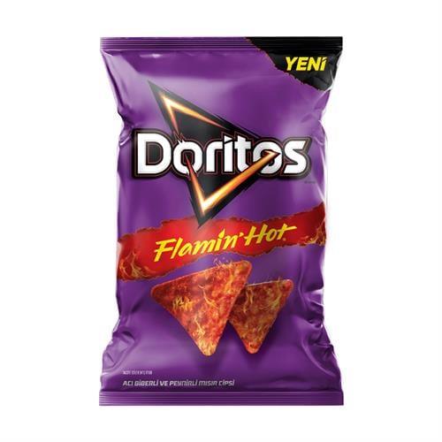 Doritos Flamin Hot 102 gr Acı Biberli Peynirli