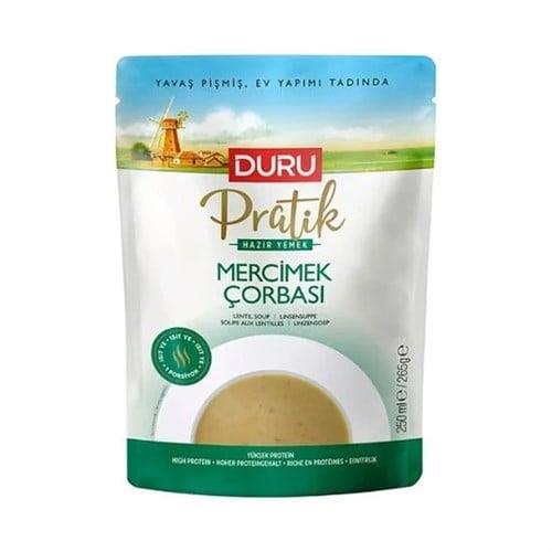 Duru Pratik Hazır Yemek Mercimek Çorbası 250 g
