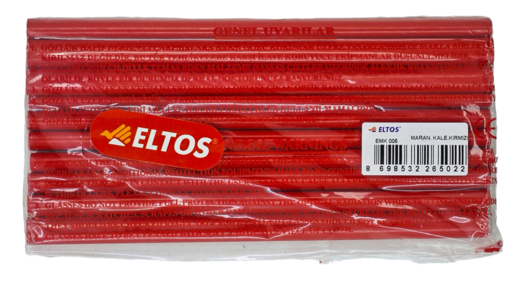EMK 005   ELTOS KIRMIZI USTA KALEMİ