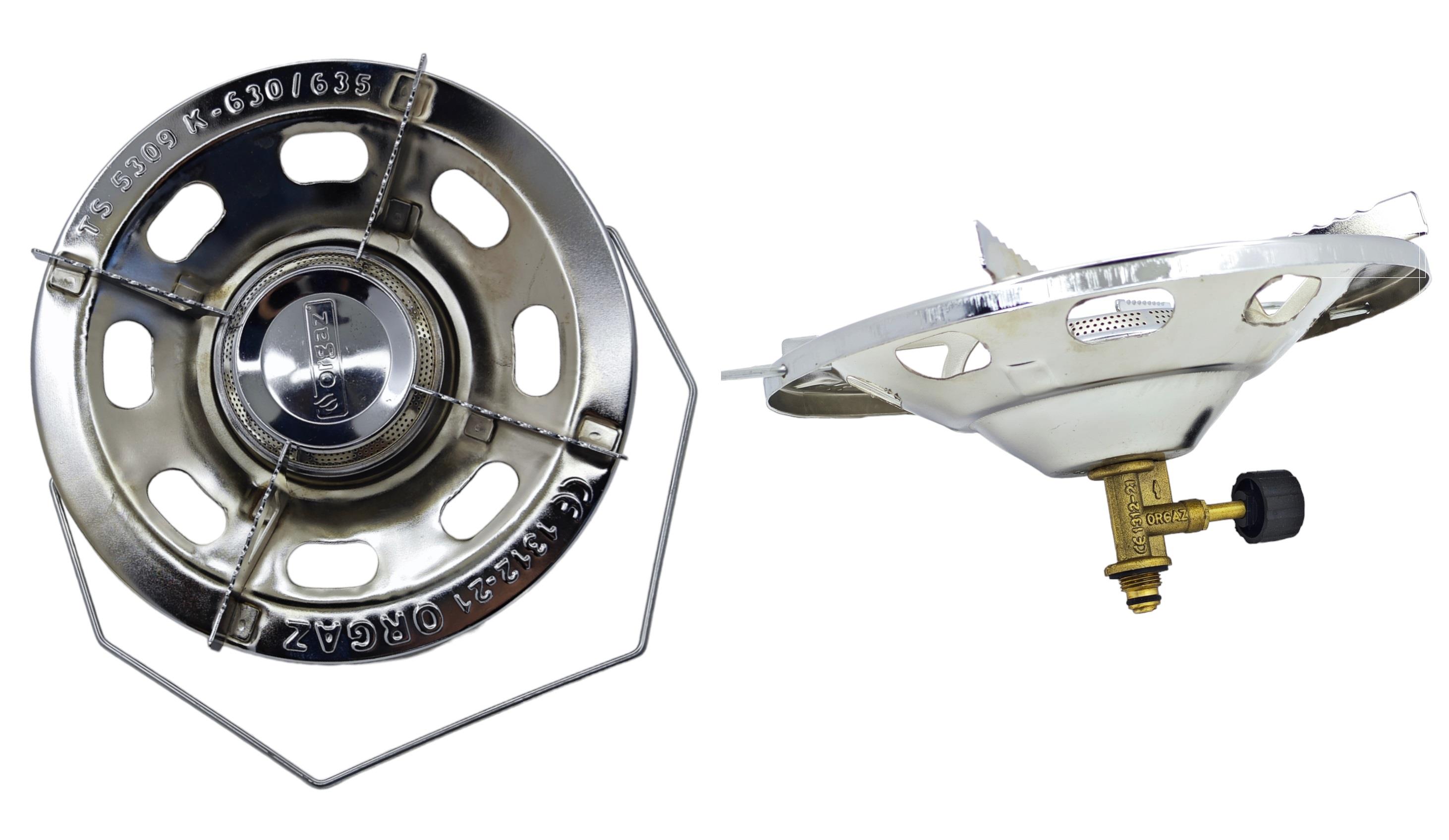 EPK-635   ORGAZ POŞETLİ TURBO KROM PİKNİK TÜP KAFASI (Dar)