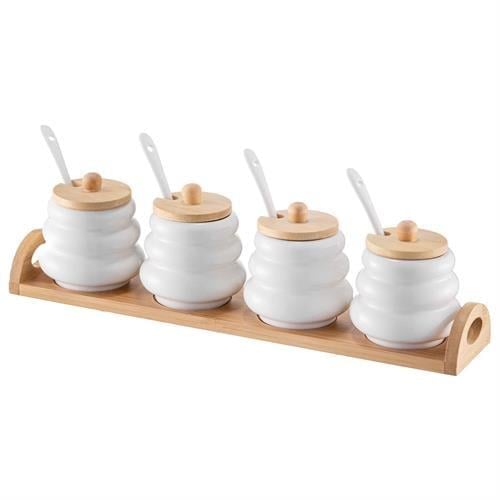 Emsan Honey Beyaz 4Lü Baharat Takımı