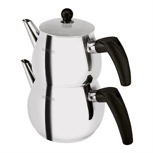 Emsan Luna Midi Inox Çaydanlık Takımı