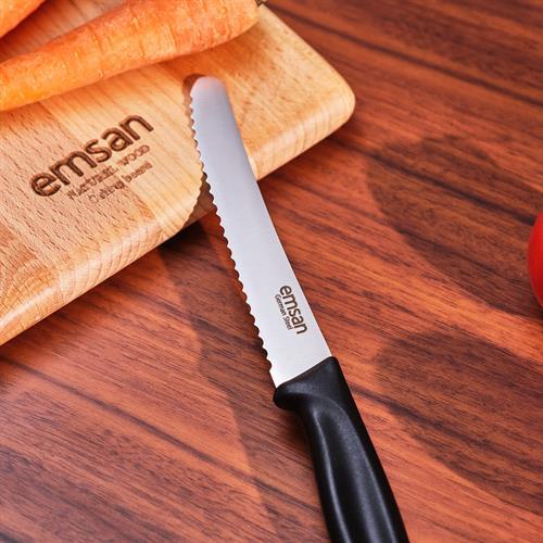 Emsan Nix Domates Bıçağı Siyah
