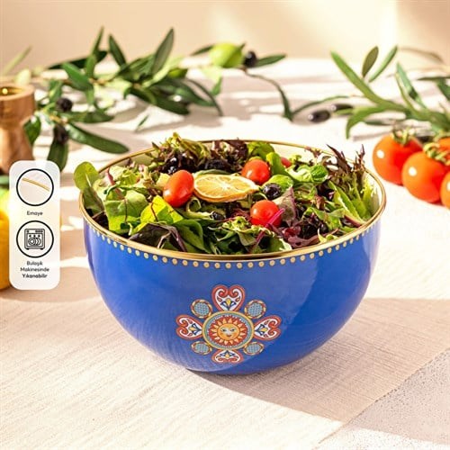 Emsan Solemar Emaye Kızartma Kabı 24 Cm