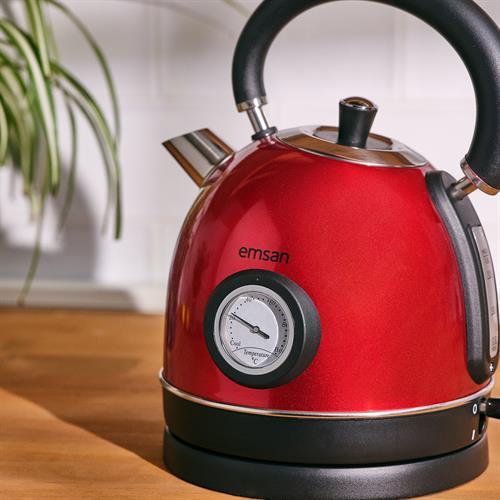 Emsan Turtle Kettle Kırmızı