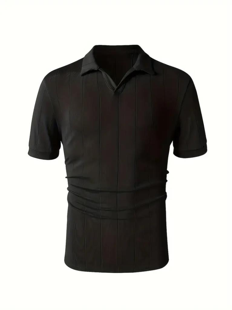 Erkek Kısa Kollu Polo Yakalı Triko Tshirt
