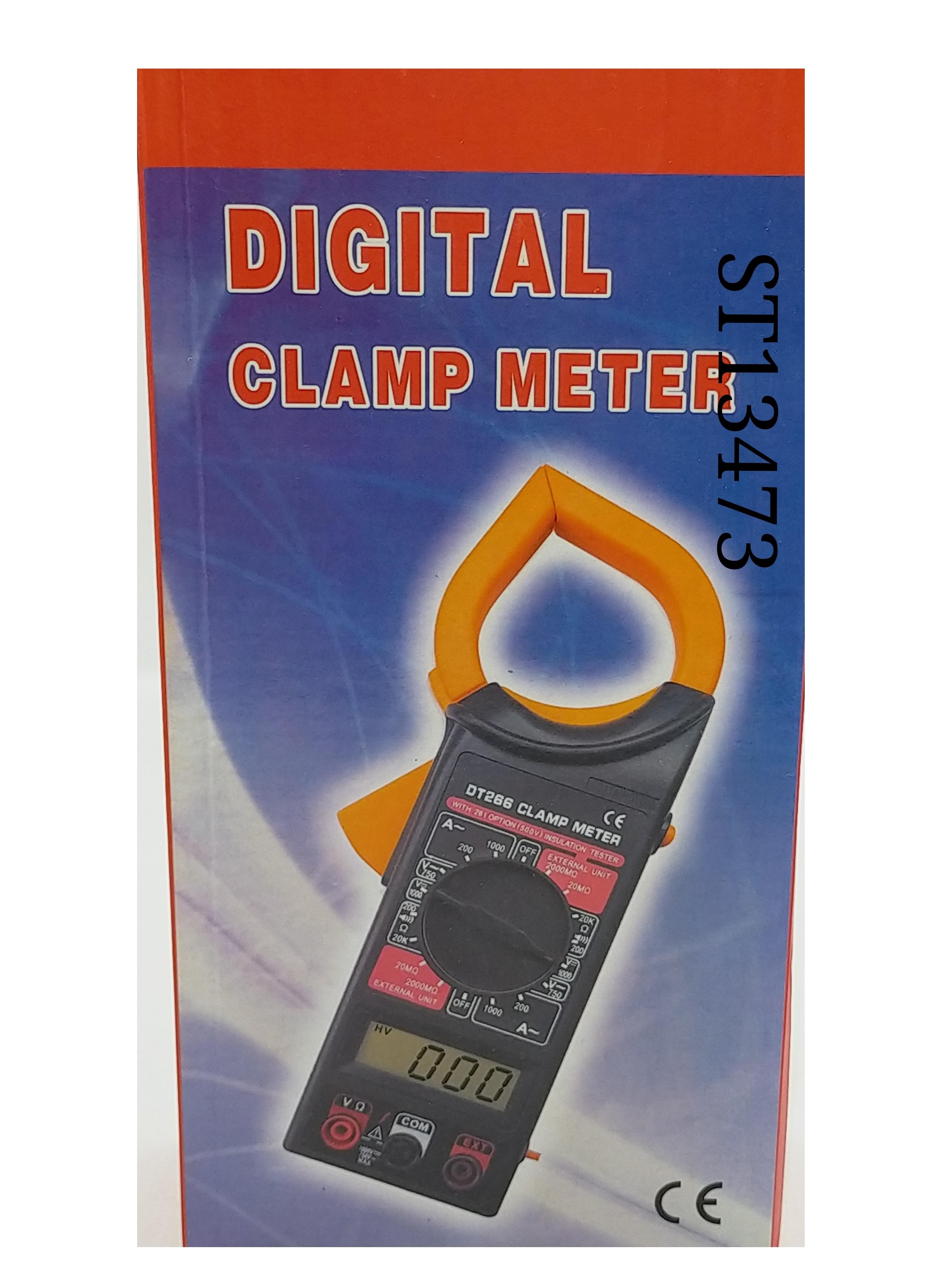 F-7   BORTEPE DT266 DIGITAL CLAMP METER