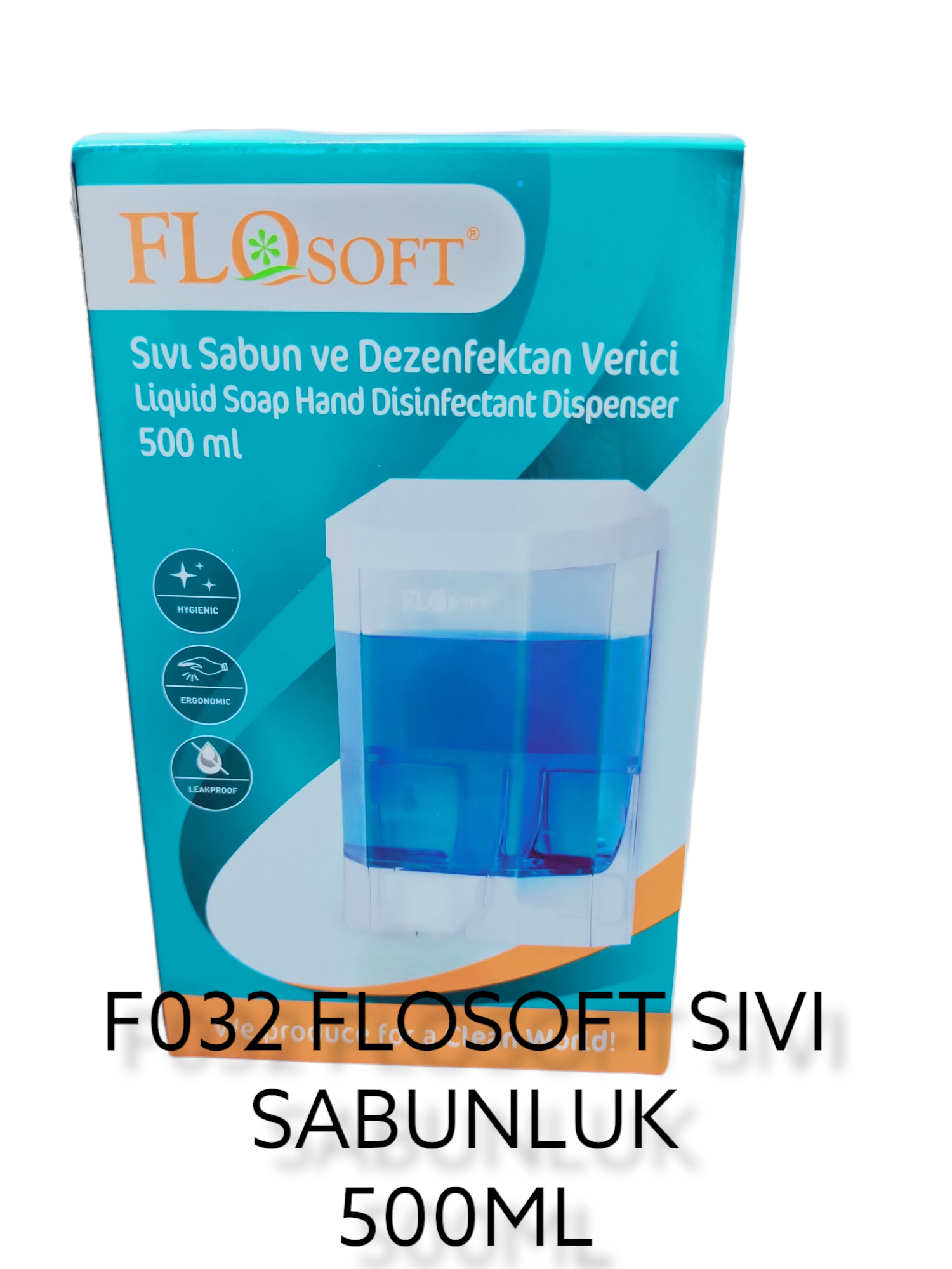 F032   Flora Sıvı Sabun Makinesı 500Ml