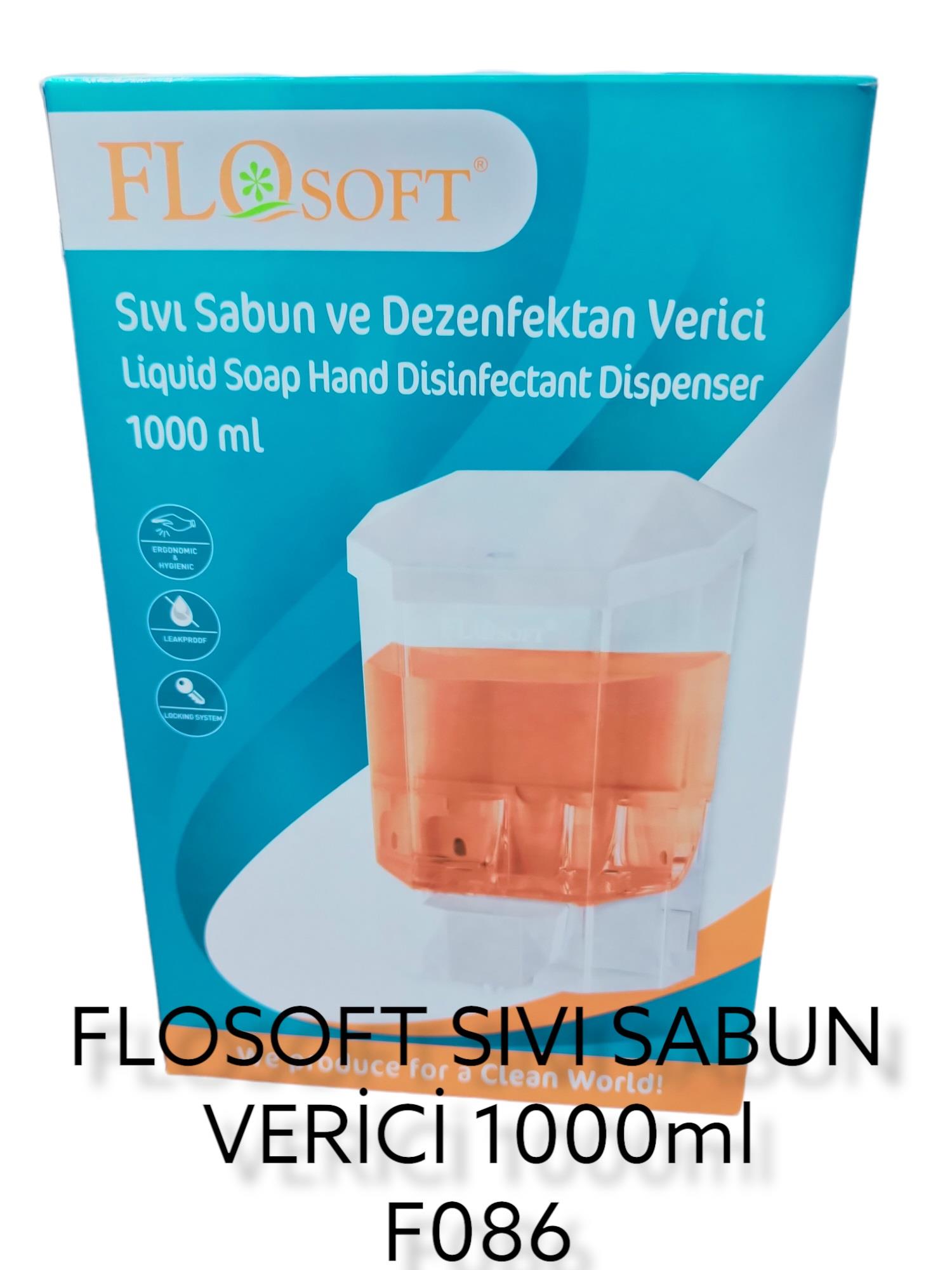 F086   FLORA SIVI SABUN MAKİNESI 1000ml
