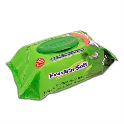 Freshn Soft Islak Havlu Elma Kokulu 90 lı