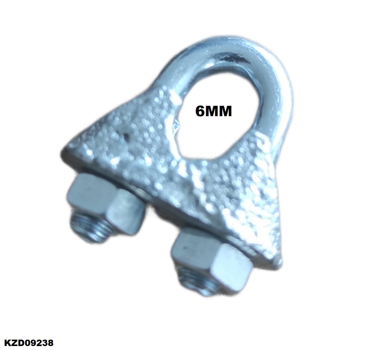 GK06   Galvenizli Metal Klemens 6Mm