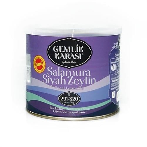 Gemlik Karası Siyah Salamura Zeytin 400 gr S