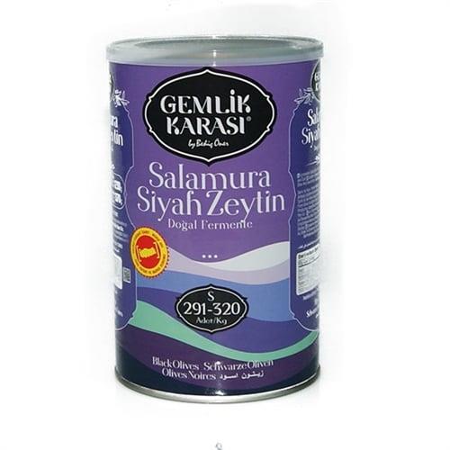 Gemlik Karası Siyah Salamura Zeytin 800 gr S