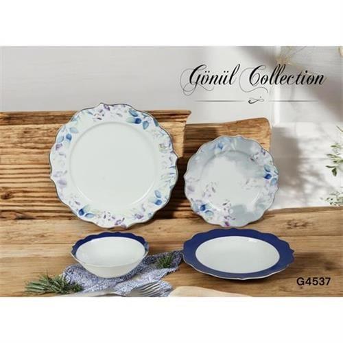 Gönül 24 Parça 6 Kişilik Yemek Takımı G4537