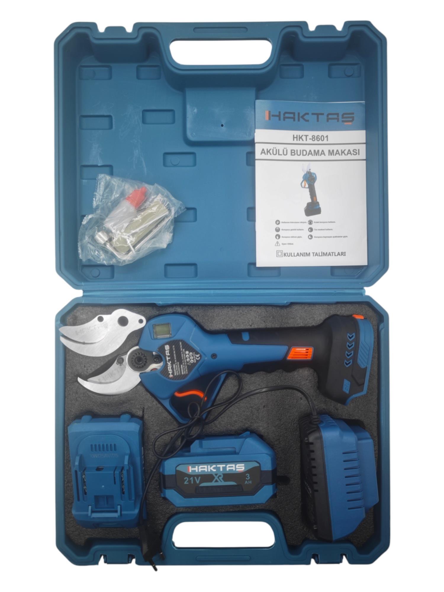 HKT-8601   Haktaş Şarjlı Bağ Budama Makası