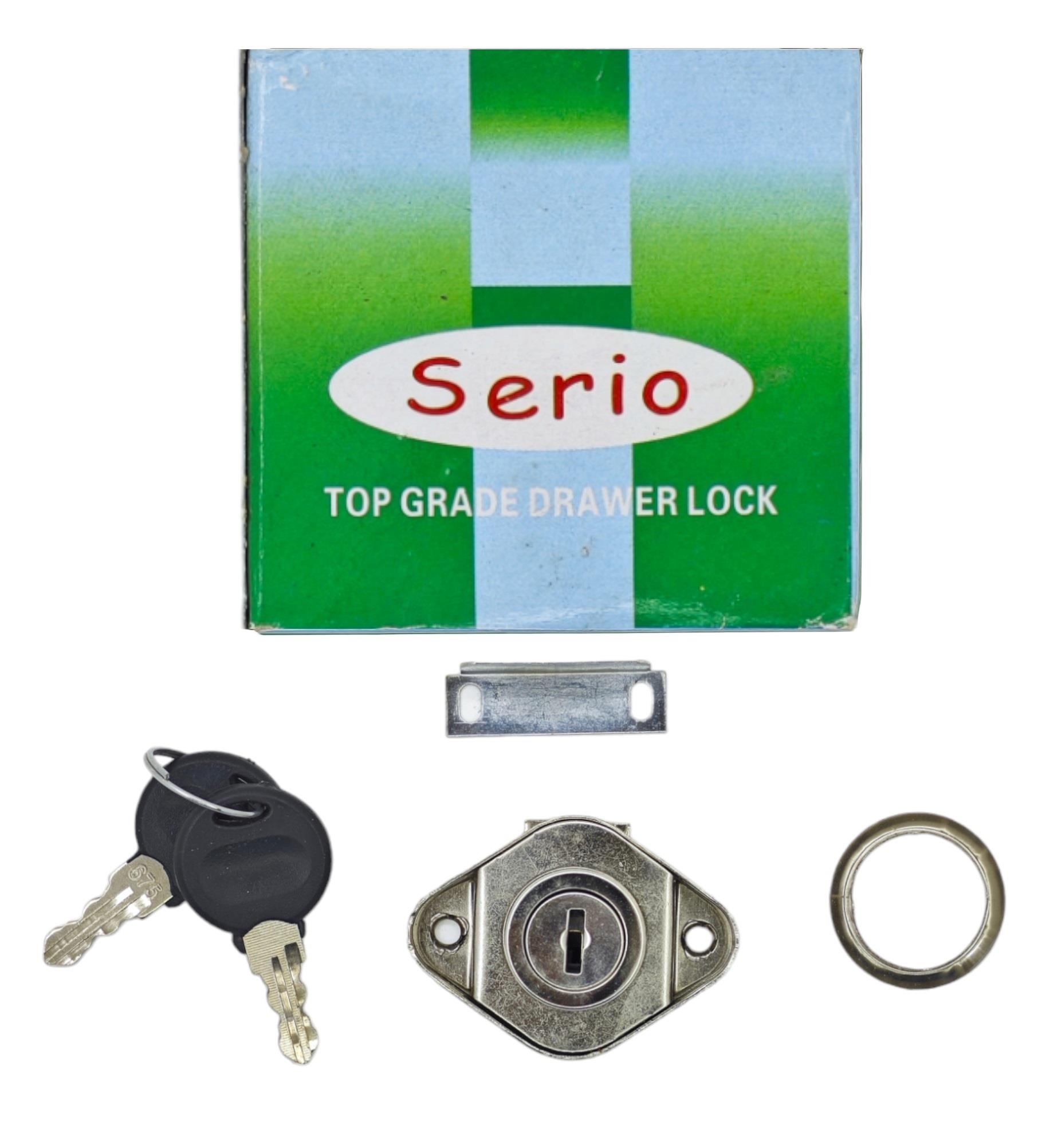 HL600   SERİO ÇEKMECE KİLİDİ (Oval)