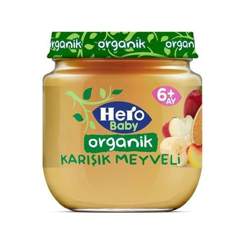 Hero Baby Organik Karışık Meyveli 120Gr